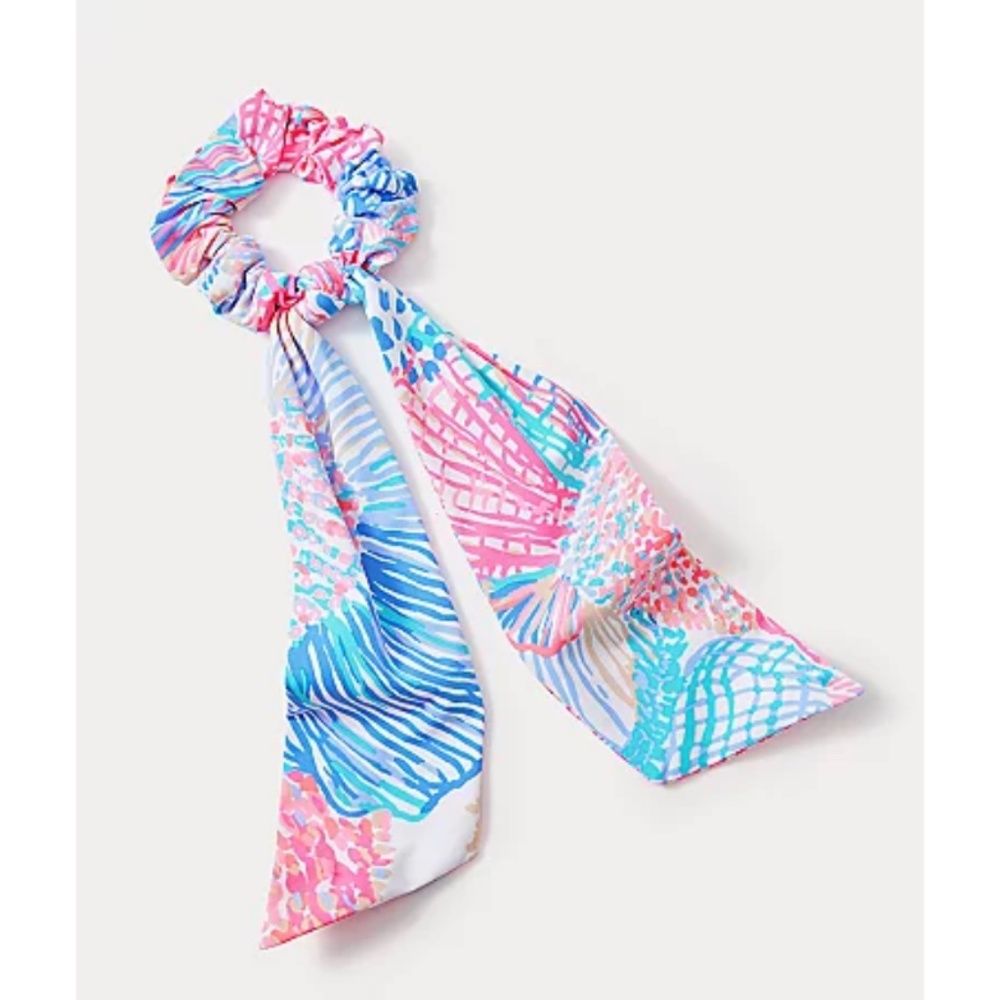 Lilly Pulitzer GWP Scrunchie Ribbon in Multi Roar Of The Seas